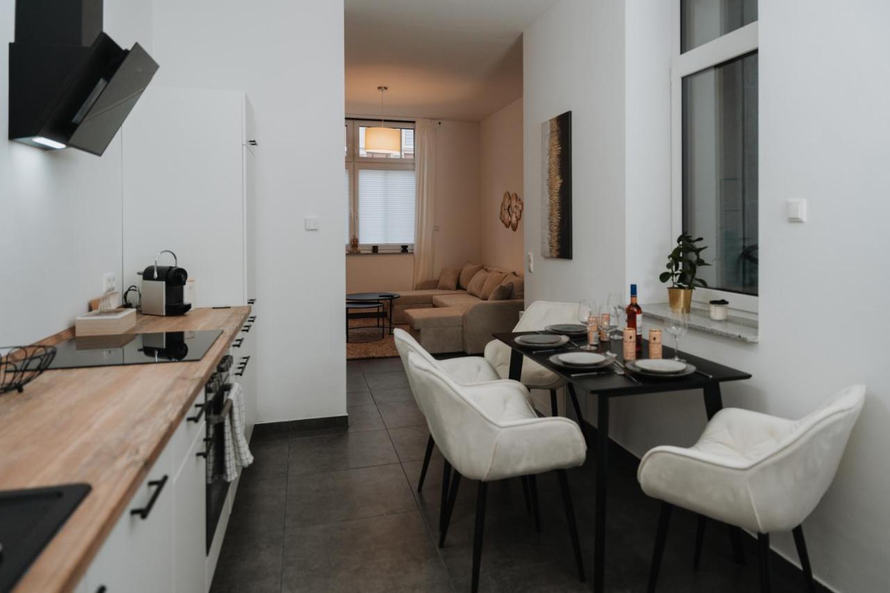 Aur Design Modern Boho X Premium Queensize Fussbodenheizung Kaffee Netflix Business&Familie Magdeburg Exterior photo